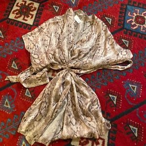 SILK VITAMIN A ROBE BIKINI COVER UP MEDIUM